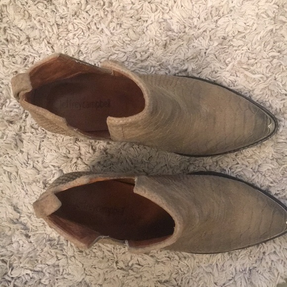 LIKE NEW Jeffrey Campbell Cromwell booties - Picture 4 of 5